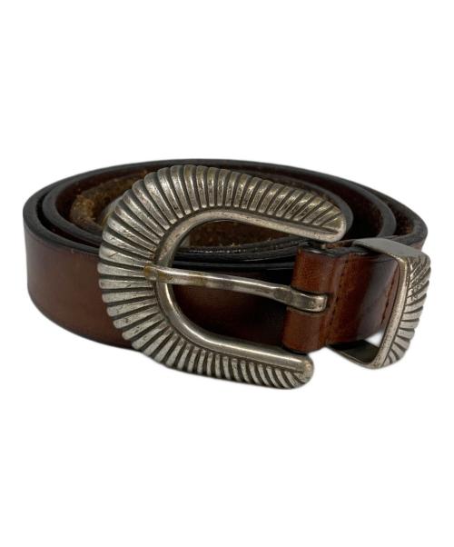 WILLIAM（ウィリアム）WILLIAM (ウィリアム) ウエスタンベルト ブラウンの古着・服飾アイテム