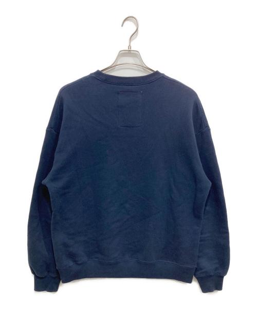 SSZ（エスエスズィー）SSZ (エスエスズィー) プリントスウェット ネイビー サイズ:Mの古着・服飾アイテム