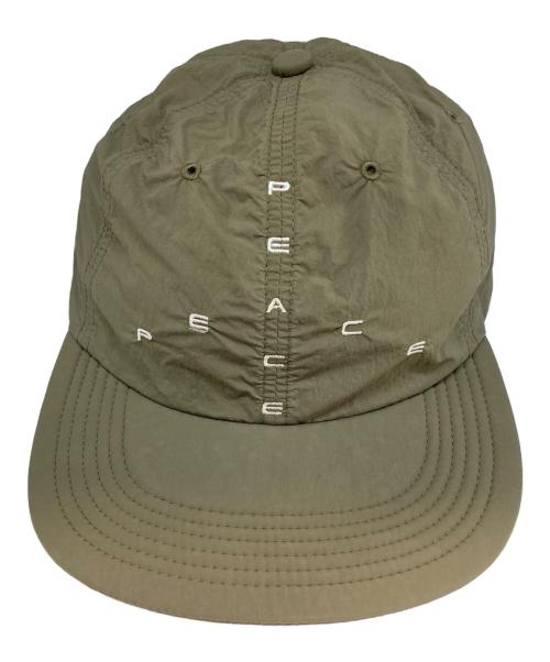 GARBAGE（ガーベッジ）GARBAGE (ガーベッジ) SOFT BRIM 6 PANEL CAP/ナイロンキャップ グリーンの古着・服飾アイテム