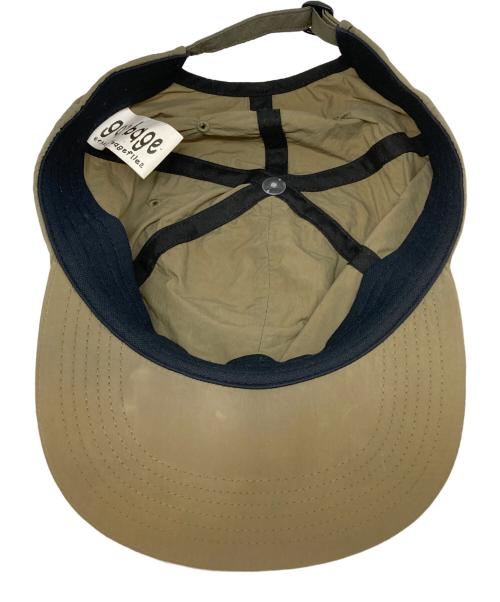 GARBAGE（ガーベッジ）GARBAGE (ガーベッジ) SOFT BRIM 6 PANEL CAP/ナイロンキャップ グリーンの古着・服飾アイテム