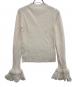 Gypsohila (ジプソフィア) Crochet Sleeve CrewNeck Knit/クルーネックニット ホワイト サイズ:F：7000円