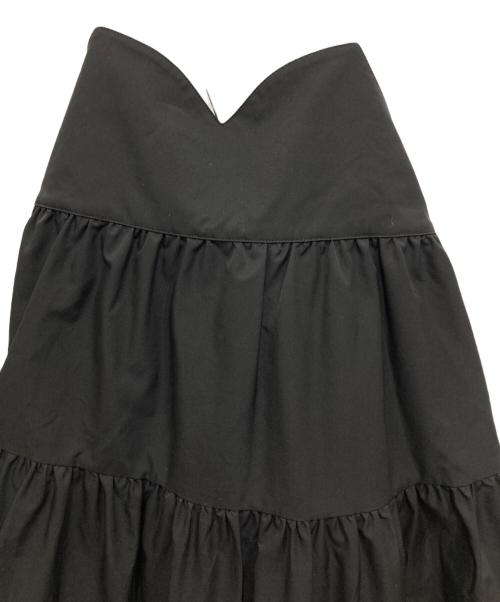 UNMINOU（アンミヌ）UNMINOU (アンミヌ) ハートキャミソールワンピース ブラック サイズ:Fの古着・服飾アイテム