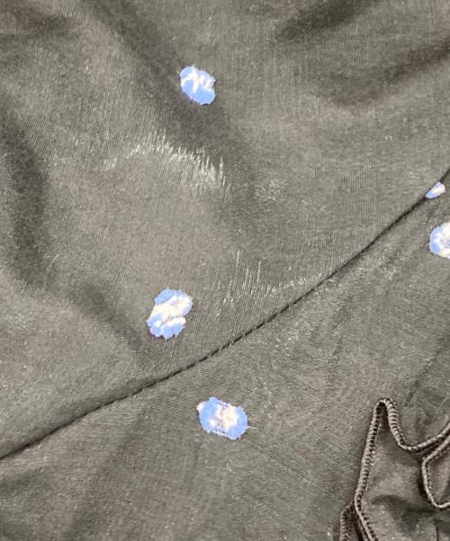 UNITED ARROWS（ユナイテッドアローズ）UNITED ARROWS (ユナイテッドアローズ) 2トーン ドットジャガード ブラウス ブラック サイズ:FREEの古着・服飾アイテム