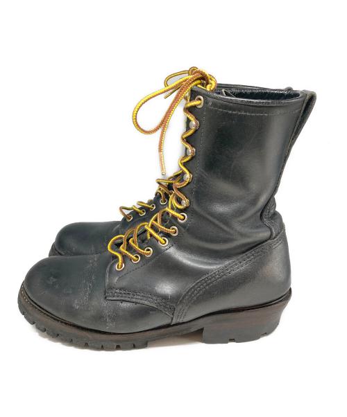 RED WING（レッドウィング）RED WING (レッドウィング) 90’sロガーブーツ ブラック サイズ:27.5の古着・服飾アイテム