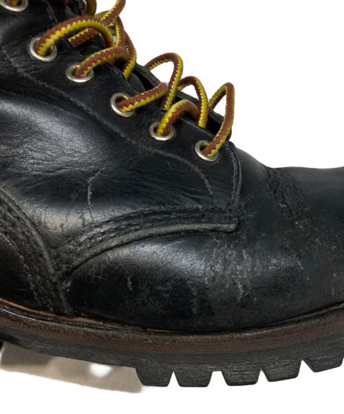 RED WING（レッドウィング）RED WING (レッドウィング) 90’sロガーブーツ ブラック サイズ:27.5の古着・服飾アイテム