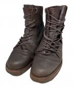 MIHARA YASUHIROミハラヤスヒロ）の古着「レースアップブーツ」｜ブラウン