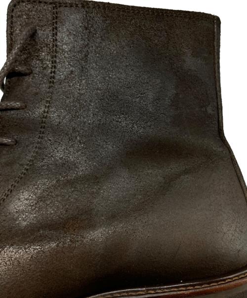 MIHARA YASUHIRO（ミハラヤスヒロ）MIHARA YASUHIRO (ミハラヤスヒロ) レースアップブーツ ブラウン サイズ:27cmの古着・服飾アイテム