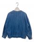 SHIPS any (シップスエニィ) ノーカラーデニムジャケット インディゴ サイズ:記載なし：7000円