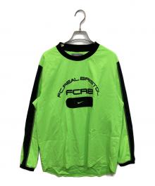 NIKE×F.C.R.B.（ナイキ×エフシーレアルブリストル）の古着「ウォームアップピステ/長袖カットソー」｜イエロー