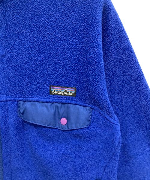 Patagonia（パタゴニア）Patagonia (パタゴニア) 00’sシンチラスナップジップジャケット ブルー サイズ:XSの古着・服飾アイテム