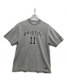 NIKE×F.C.R.B.（ナイキ×エフシーレアルブリストル）の古着「プリントTシャツ」｜グレー