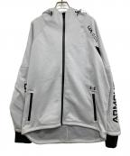 UNDER ARMOURアンダーアーマー）の古着「WINTER KNIT JACKET」｜グレー
