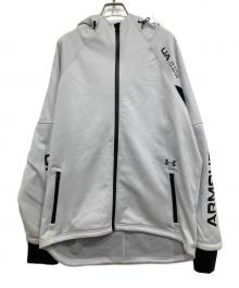 UNDER ARMOUR（アンダーアーマー）の古着「WINTER KNIT JACKET」｜グレー