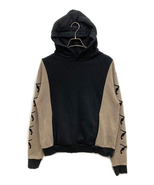 roarguns（ロアーガンズ）roarguns (ロアーガンズ) プルオーバーパーカー ブラック サイズ:SIZE2の古着・服飾アイテム