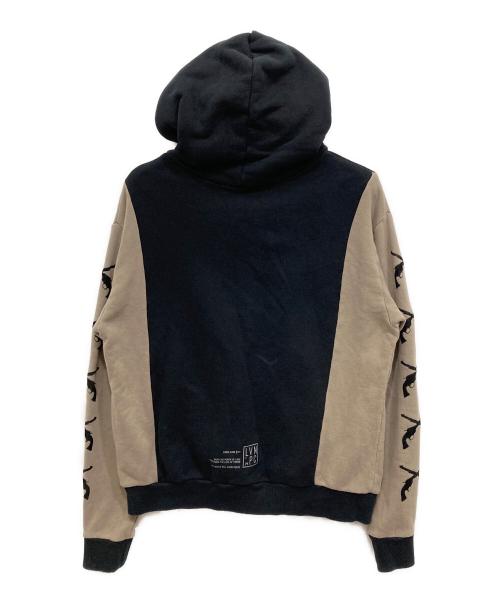 roarguns（ロアーガンズ）roarguns (ロアーガンズ) プルオーバーパーカー ブラック サイズ:SIZE2の古着・服飾アイテム