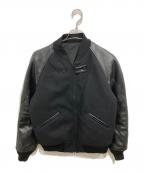 Y-3ワイスリー）の古着「CLASSIC VARSITY JACKET/Fレザー切替スタジャン」｜ブラック