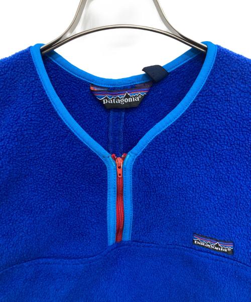 Patagonia（パタゴニア）Patagonia (パタゴニア) ノーカラーフリースジャケット ブルー サイズ:Lの古着・服飾アイテム