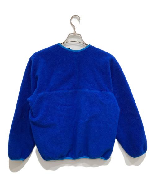 Patagonia（パタゴニア）Patagonia (パタゴニア) ノーカラーフリースジャケット ブルー サイズ:Lの古着・服飾アイテム