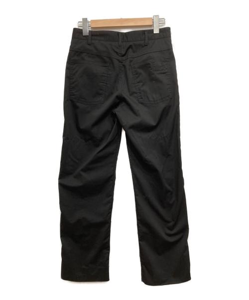 N.HOOLYWOOD（エヌ ハリウッド）N.HOOLYWOOD (エヌ ハリウッド) ストレートパンツ ブラック サイズ:38の古着・服飾アイテム