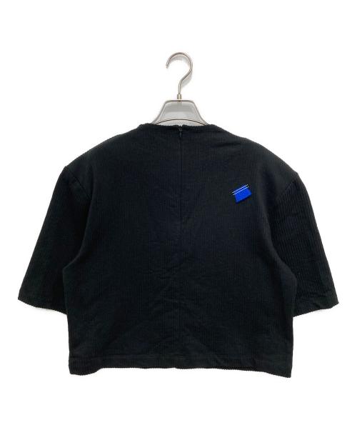 ADER error（アーダーエラー）ADER error (アーダーエラー) クロップド半袖カットソー ブラック サイズ:Mの古着・服飾アイテム