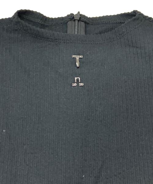 ADER error（アーダーエラー）ADER error (アーダーエラー) クロップド半袖カットソー ブラック サイズ:Mの古着・服飾アイテム