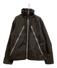 BOTTEGA VENETA（ボッテガベネタ）の古着「テクニカルナイロンジップジャケット」｜ブラウン