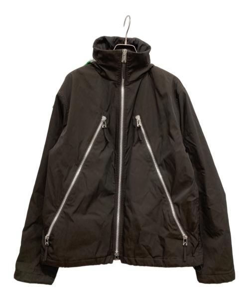 BOTTEGA VENETA（ボッテガベネタ）BOTTEGA VENETA (ボッテガベネタ) テクニカルナイロンジップジャケット ブラウン サイズ:XSの古着・服飾アイテム