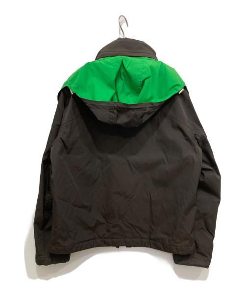 BOTTEGA VENETA（ボッテガベネタ）BOTTEGA VENETA (ボッテガベネタ) テクニカルナイロンジップジャケット ブラウン サイズ:XSの古着・服飾アイテム