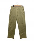 BURBERRYバーバリー）の古着「Straight-leg Cotton Chinos」｜ベージュ