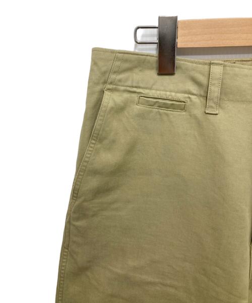BURBERRY（バーバリー）BURBERRY (バーバリー) Straight-leg Cotton Chinos ベージュ サイズ:Sの古着・服飾アイテム