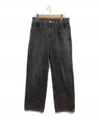 ADER errorアーダーエラー）の古着「Tag Jeans」｜ブラック