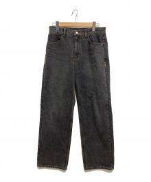 ADER error（アーダーエラー）の古着「Tag Jeans」｜ブラック