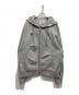 ADER error（アーダーエラー）の古着「Nolc logo hoodie zip-up」｜グレー