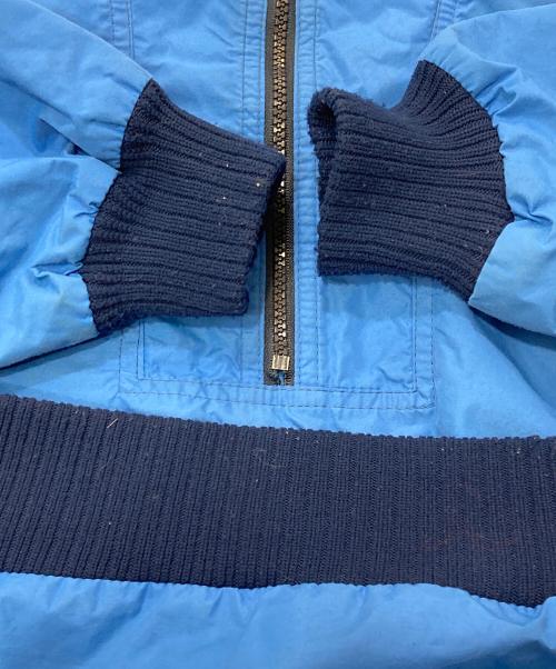 Patagonia（パタゴニア）Patagonia (パタゴニア) 80’s ナイロンアノラックプルオーバーパーカー ブルー サイズ:Sの古着・服飾アイテム