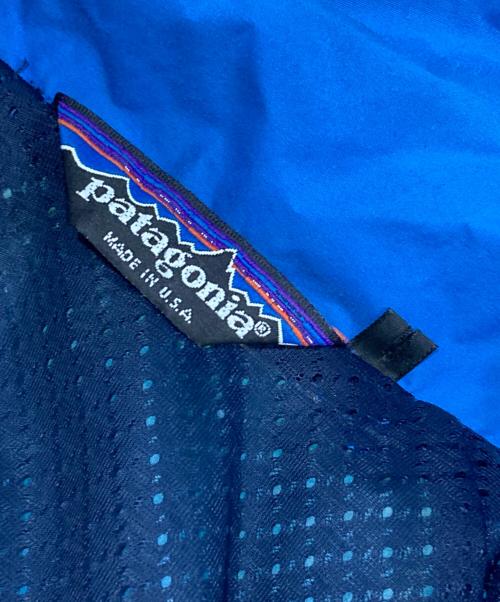 Patagonia（パタゴニア）Patagonia (パタゴニア) 80’s ナイロンアノラックプルオーバーパーカー ブルー サイズ:Sの古着・服飾アイテム