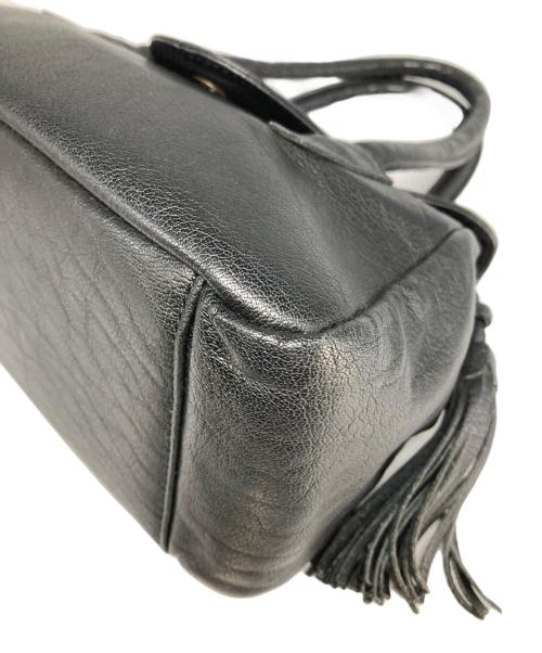 IBIZA（イビザ）IBIZA (イビザ) ハンドバッグ ブラックの古着・服飾アイテム