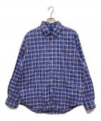 RALPH LAURENラルフローレン）の古着「チェックシャツ」｜ネイビー