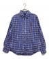 RALPH LAUREN（ラルフローレン）の古着「チェックシャツ」｜ネイビー