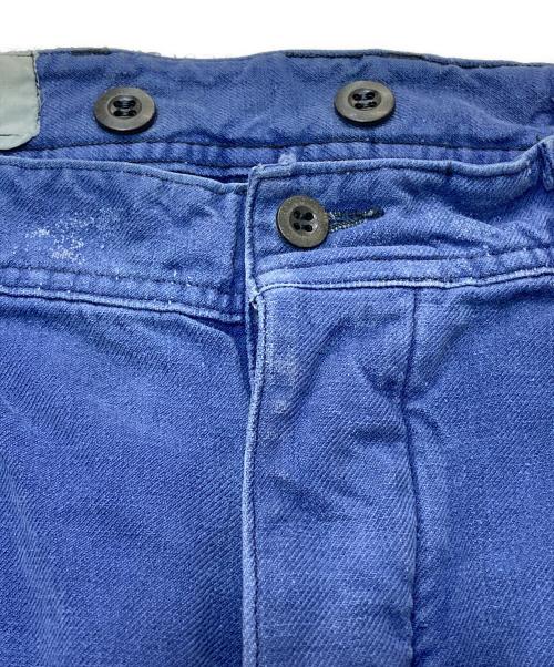 VINTAGE（ヴィンテージ）VINTAGE (ヴィンテージ) フレンチワークパンツ ブルー サイズ:不明の古着・服飾アイテム