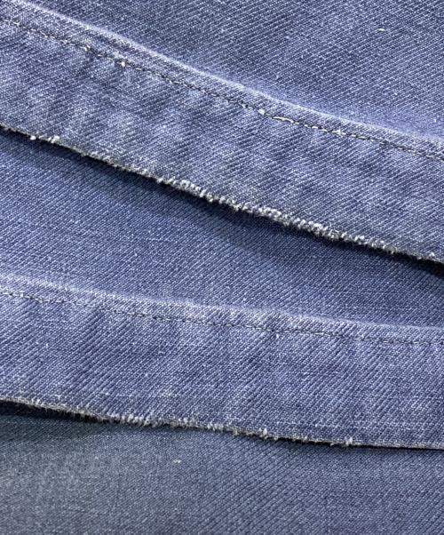 VINTAGE（ヴィンテージ）VINTAGE (ヴィンテージ) フレンチワークパンツ ブルー サイズ:不明の古着・服飾アイテム