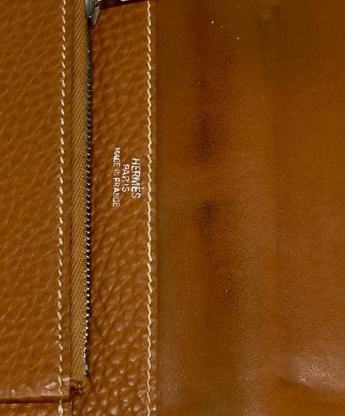 HERMES（エルメス）HERMES (エルメス) ドゴン/コンパクトウォレット ブラウンの古着・服飾アイテム