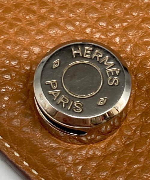 HERMES（エルメス）HERMES (エルメス) ドゴン/コンパクトウォレット ブラウンの古着・服飾アイテム