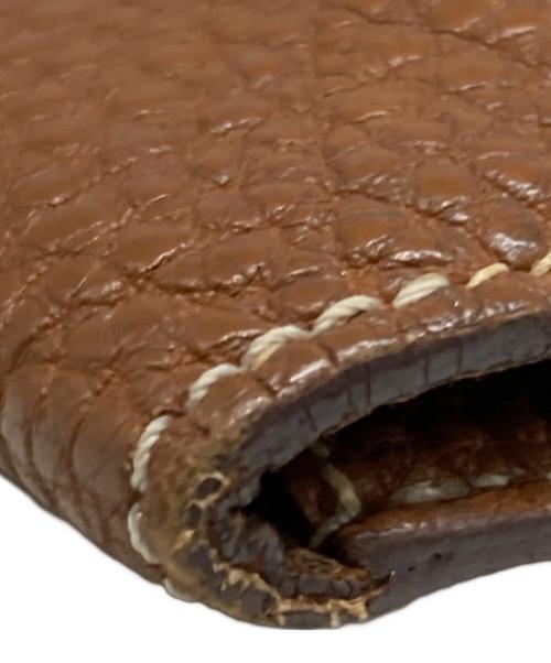 HERMES（エルメス）HERMES (エルメス) ドゴン/コンパクトウォレット ブラウンの古着・服飾アイテム