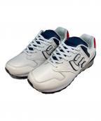 SANGACIO にゅーずサンガッチョ）の古着「にゅーずトリコロールスニーカー」｜ホワイト