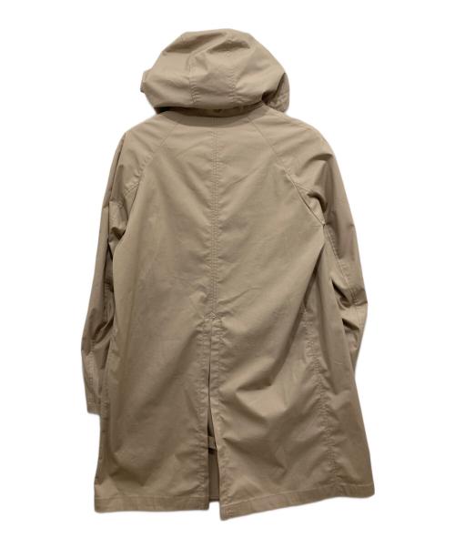 TAKEO KIKUCHI（タケオキクチ）TAKEO KIKUCHI (タケオキクチ) フード付ステンカラーコート ベージュ サイズ:SIZE2の古着・服飾アイテム