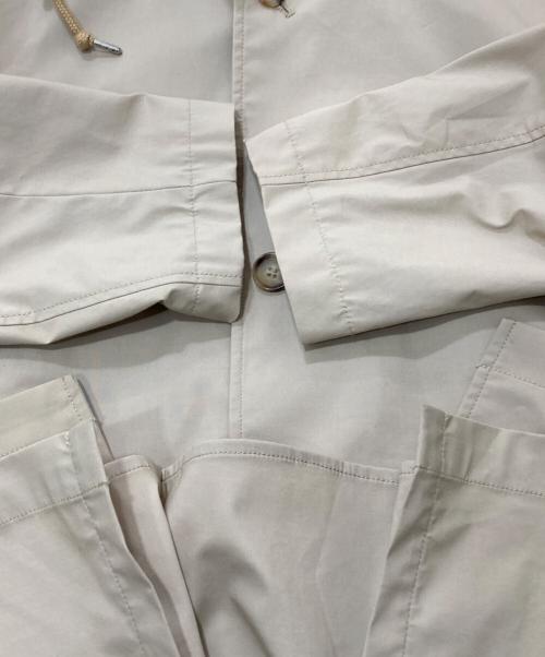 TAKEO KIKUCHI（タケオキクチ）TAKEO KIKUCHI (タケオキクチ) フード付ステンカラーコート ベージュ サイズ:SIZE2の古着・服飾アイテム