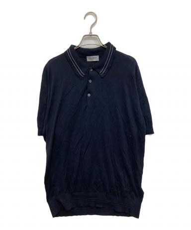 JOHN SMEDLEY グレー 半袖ポロシャツ　古着　緑タグ 中古・古着通販】JOHN SMEDLEY (ジョンスメドレー) シーアイランド