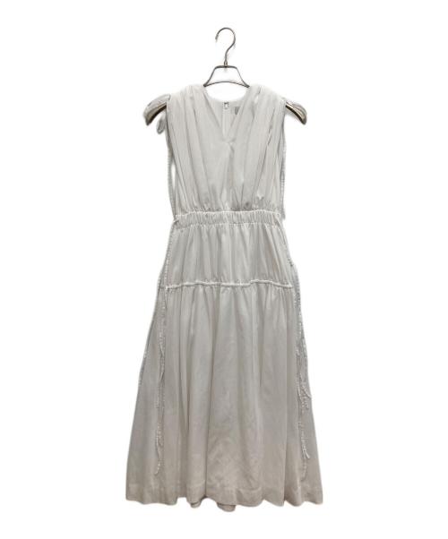 CELFORD（セルフォード）CELFORD (セルフォード) ノースリーブワンピース ホワイト サイズ:SIZE36の古着・服飾アイテム