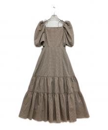 FRAY ID（フレイ アイディー）の古着「3wayパフスリーブワンピース」｜アイボリー