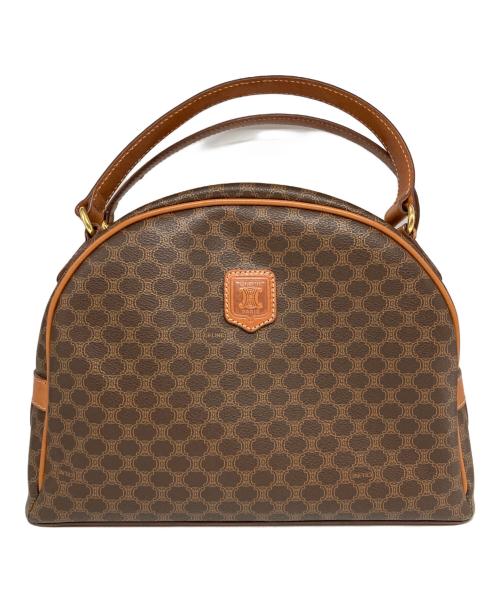 CELINE（セリーヌ）CELINE (セリーヌ) マカダム柄ハンドバッグ ブラウンの古着・服飾アイテム